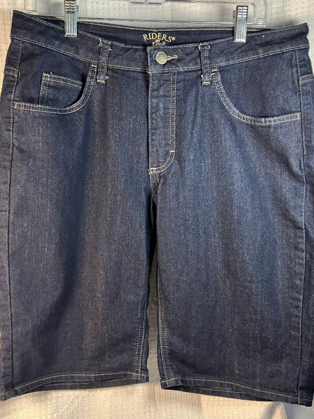 Vintage Riders by Lee Dark Wash Bermuda Shorts size 12 M